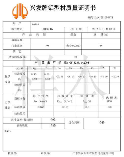 兴发铝合金门窗质量怎么样