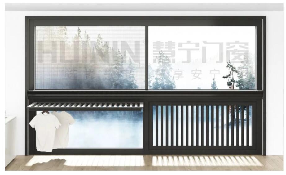 慧宁门窗璀璨系列六轨推拉窗：极窄之美，视野无界