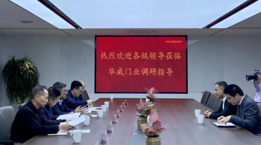 丽水市税务局局长林晖一行莅临浙江华威门业调研指导