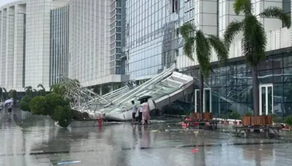 台风“摩羯”过后，欧莱诺门窗再次敬告门窗安全性很重要！